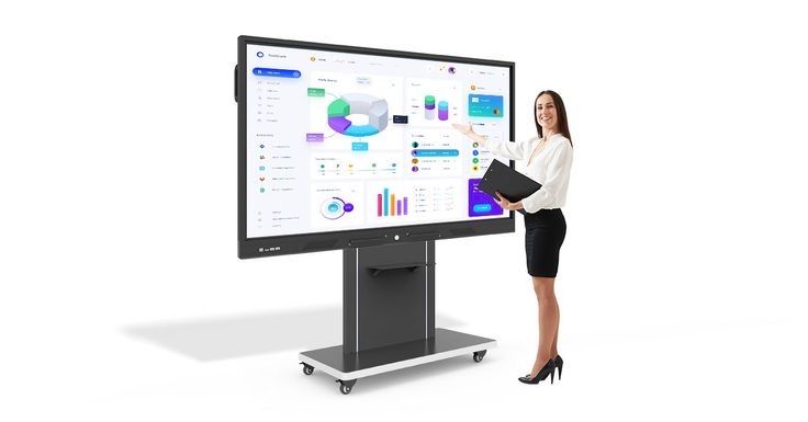 Интерактивная панель от 65 до 100, поддержка Windows и Android систем