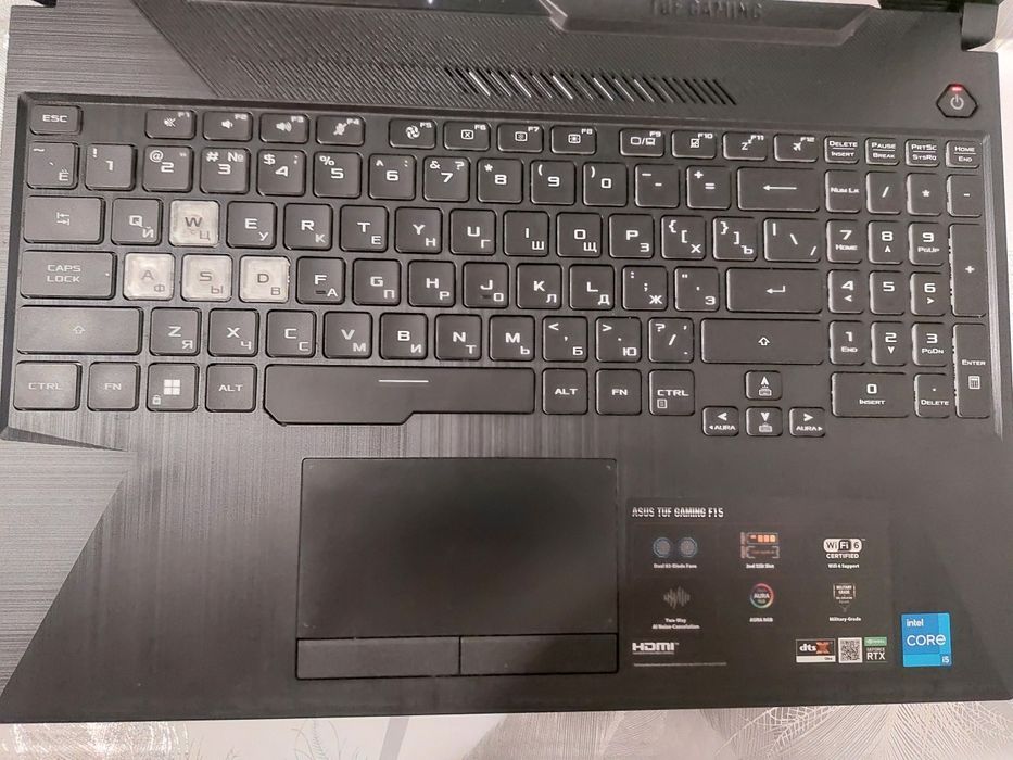 Asus tuf gaming f15