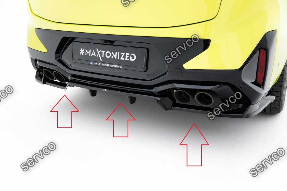 Prelungire bara spate Bmw X4M F98 Facelift 2021- v2 - Maxton Design