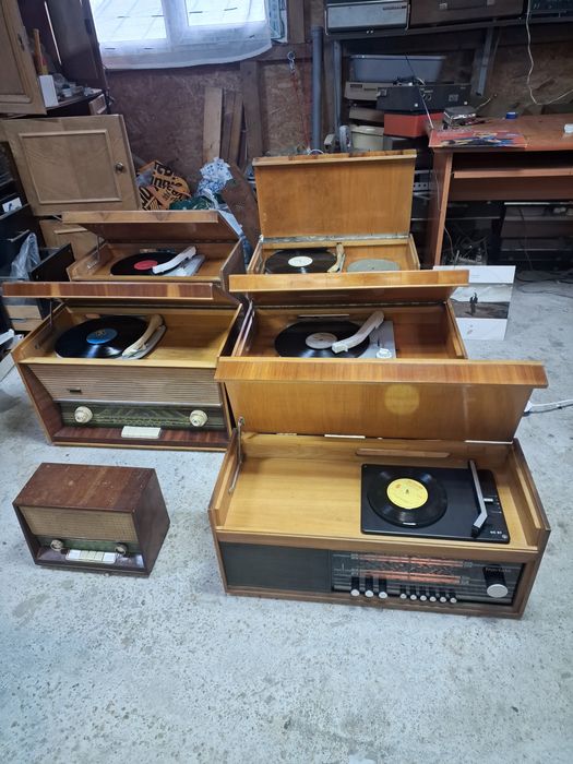 Pick-up , radio și magnetofoane