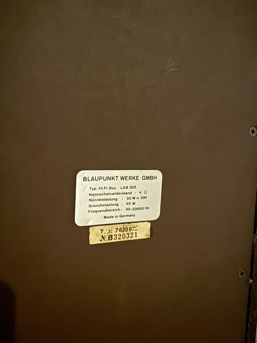 Boxe Blaupunkt LAB305