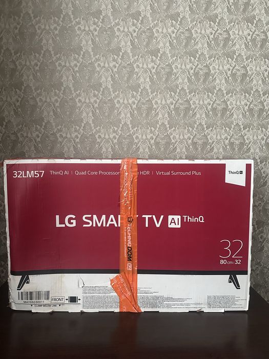LG Smart TV 32” Wi-Fi + Кронштейн