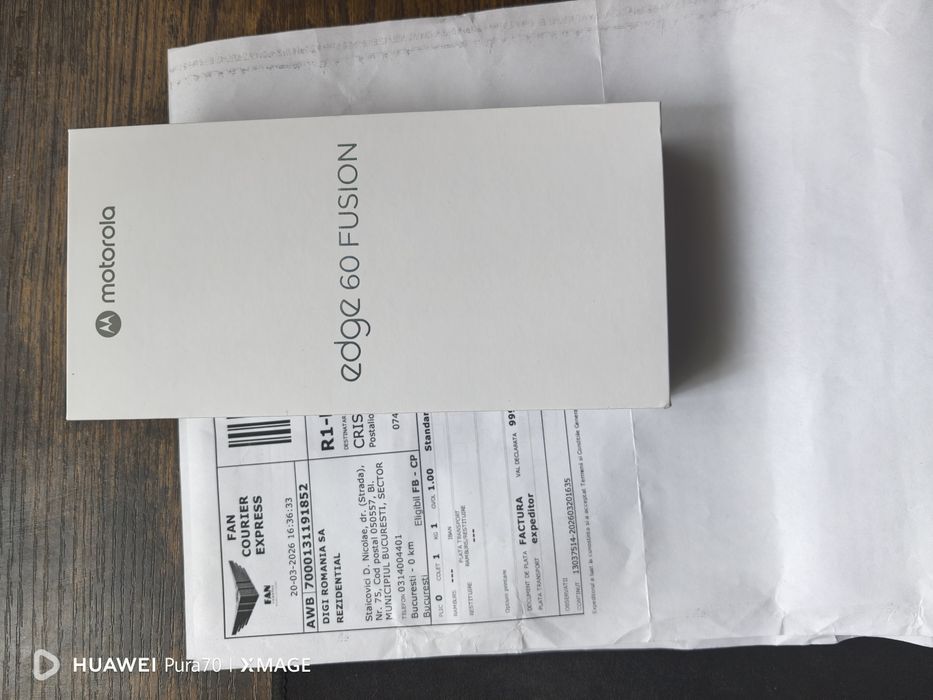 Motorola Edge 60 Fusion,nou , garantie