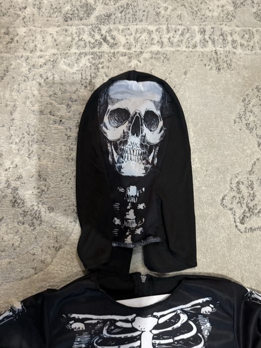 Costum Halloween schelet copii 6 ani