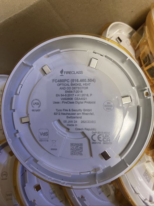 Senzori / Detectori Fum + CO + Temperatura FC 460 PC Fireclass