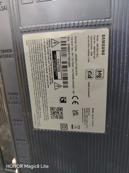 De vanzare tv samsung defect