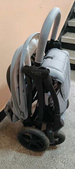 Бебешка количка Mast M2x с кош за новородено и аксесоари