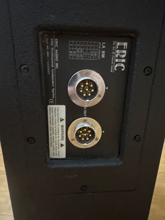 Профессиональная акустическая система Eric LA 8M