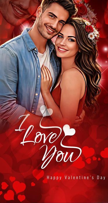 Дигитални портрети за Свети Валентин