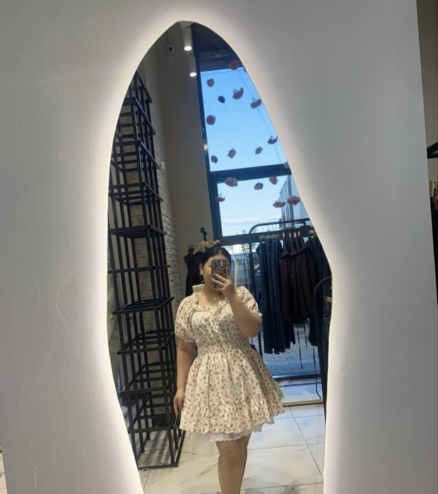 Платье для пышных