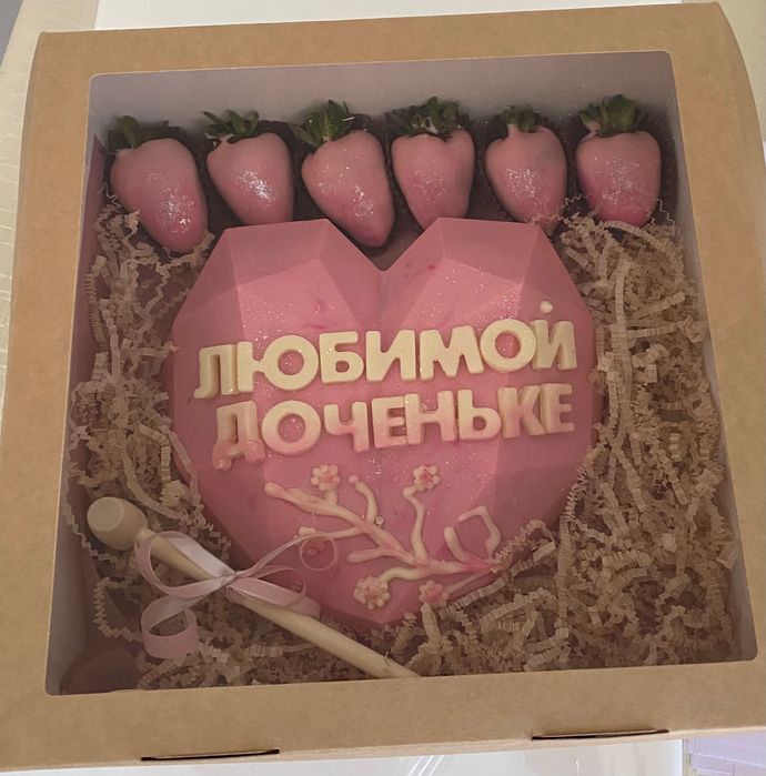 Клубника в шоколаде, букеты 24/7