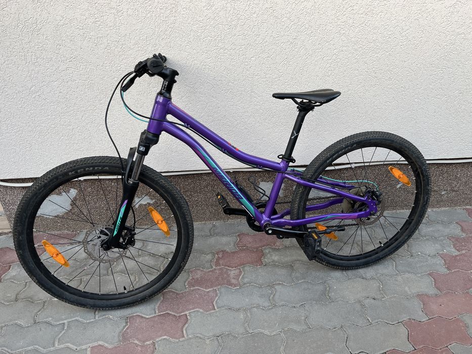 Bicicleta copii Merida Matts J24 violet-roz