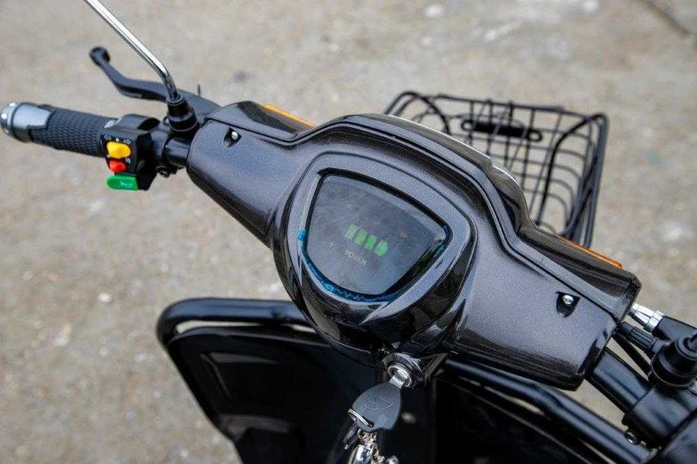 Електрическа Двуместна Триколка CARGO LUX 1500W - GRAY