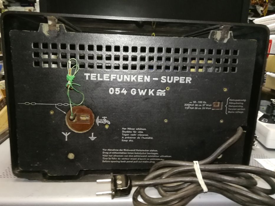 Ретро радио Тelefunken - super 054 gwk