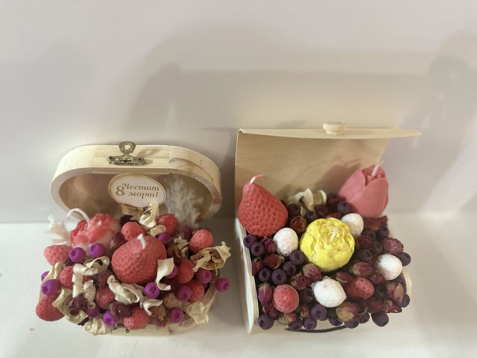 Ароматни букети от свещи