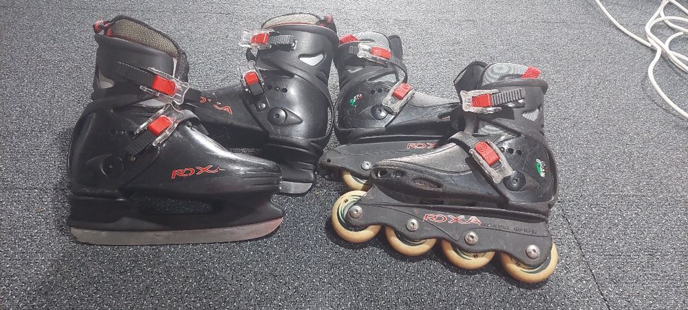 Vând patine Roxa role și gheața  măsură 33