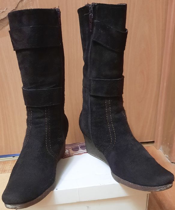 Сапоги зимние замшевые Турция размер 37