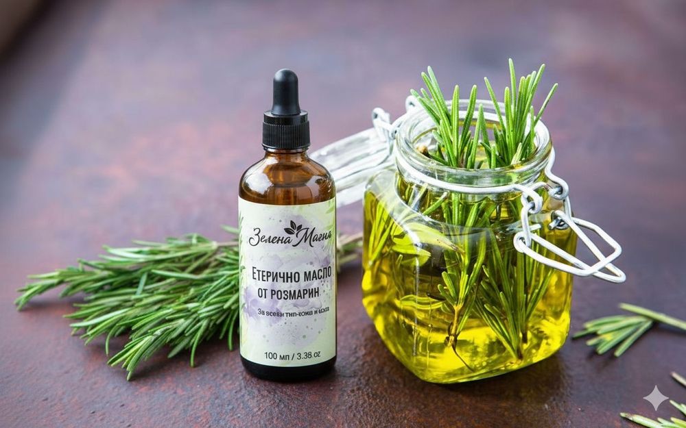 Органично Розмариново Масло – 100 ml (3.38 fl.oz)