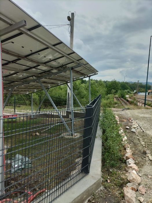 Gard metalic 868 Bistrița Panou 2D imp. Germania Prindere beton/talpă