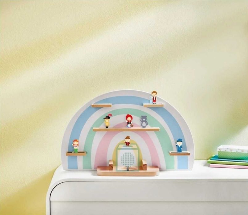 Стелаж, Рафт за детска аудио система