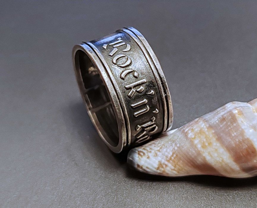 Сребърна халка Rock'n'Roll