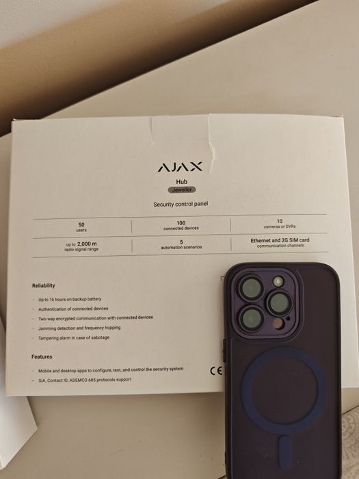 Ajax hub,ajax,аларма,хъб,аякс ,hub 4G