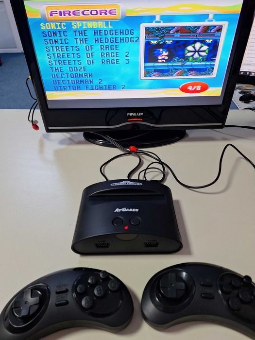Console Sega Mega Drive Flashback HD, 80 Built-In Games, FB8280C