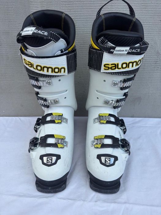 Clapari ski schi Salomon X-Max 120 Race Carve marime EUR:41 Mondo:26.5 Flex:120 last:98
