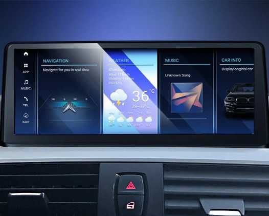 ANDREAM Navigatie Android 13, Ecran QLED, 8 nuclee, 8+128GB BMW