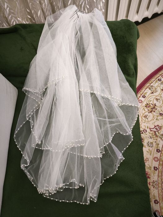 Фата ,нежный качественный фатин,приобретали дорого,фата на