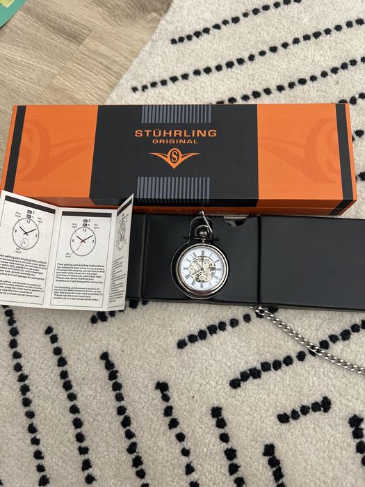 Ceas buzunar Stuhrling mecanism automatic