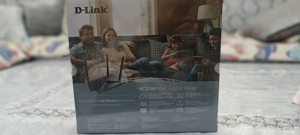 Wifi gigabit router D-link dual band AC2100