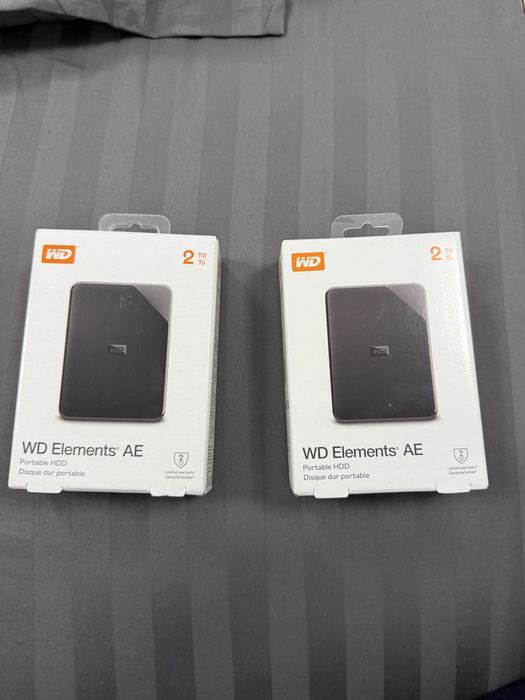 Hard Disk Extern Western Digital Elements AE (WD Elements AE), de 2 TB, portabil