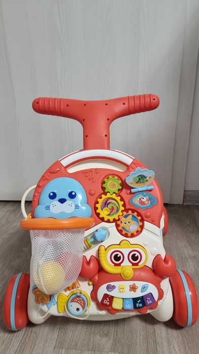 Antepremergator si masuta de joaca 2 in 1 pentru copii