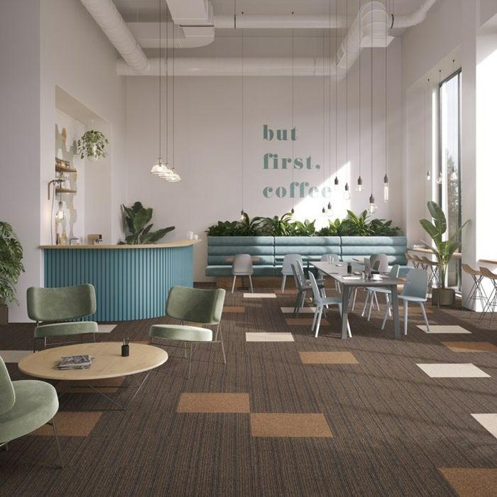 Ковролан,Ковровая плитка IVC для офиса,гостиниц тд.