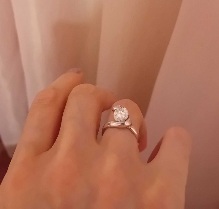 Дамски сребърен пръстен проба 925