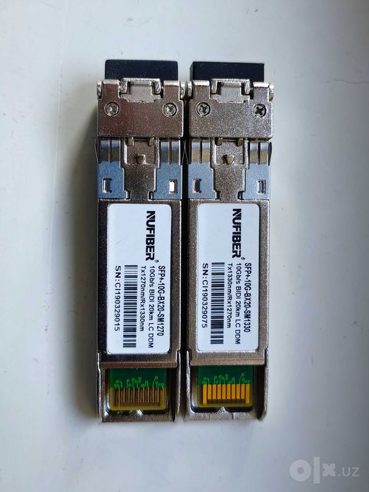 Трансиверы SFP+ 10Gb, 10км (пара)