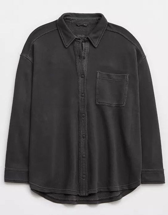 Женская серая рубашка