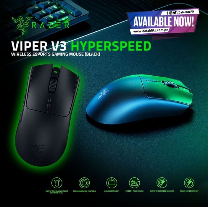 Razer Viper V3 Wireless Беспроводная мышка/мышь  DPI 30000