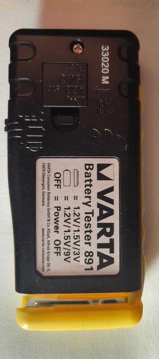 Tester VARTA acumulatori , baterii