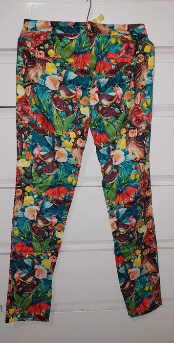 Pantaloni viu colorati inpuff