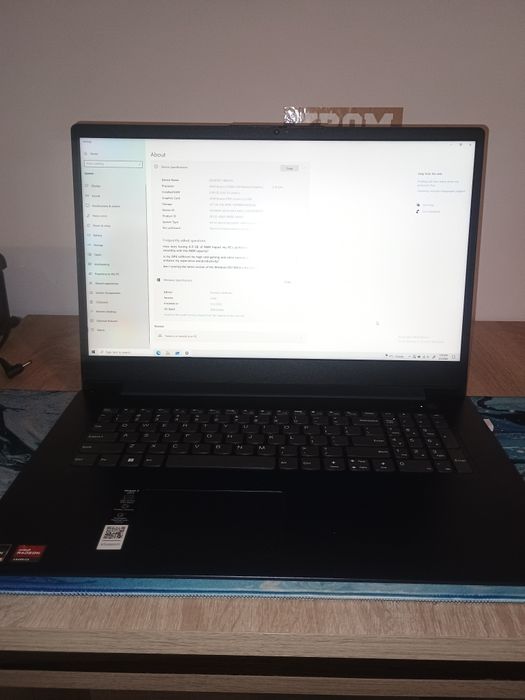 Leptop Lenovo IdealPad 3 17ALC6