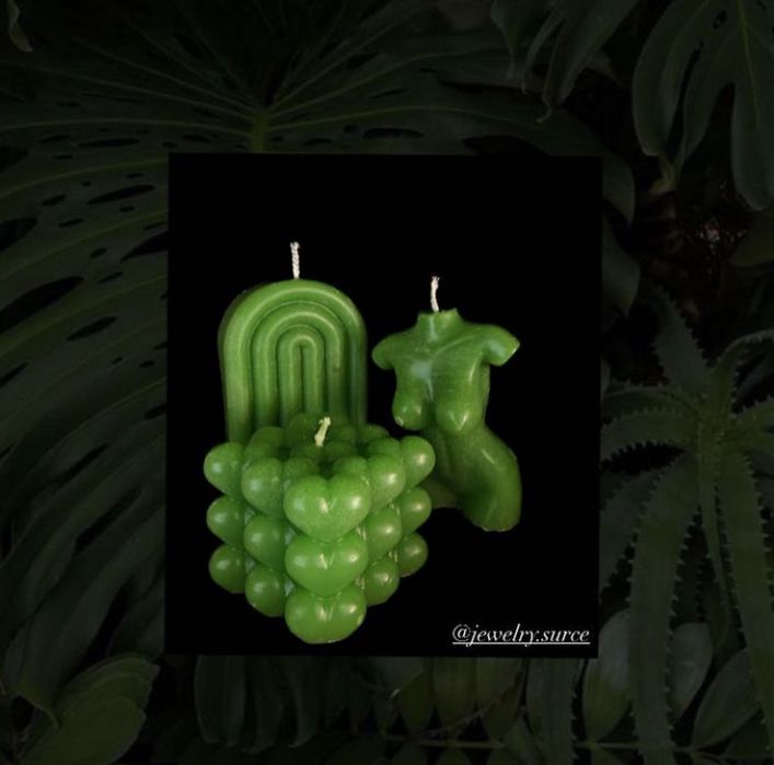 Ръчно изработени свещи (различни видове вие избирате цвят и аромат)