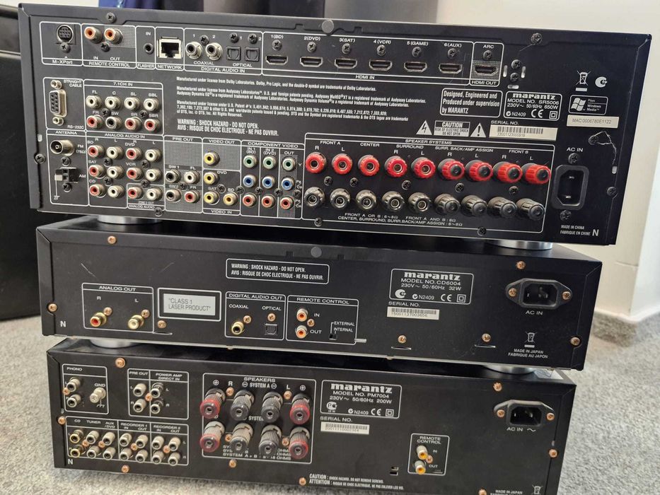Sistem Home Cinema & Stereo Premium: Linie Audio Marantz + Pachet 5.1 Boxe Suedeze XTZ (99.36 / 99.26 / 10.16)