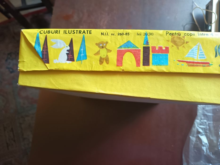 Joc cuburi pt cei mici  cuburi ilustrate Romania rsr