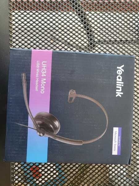 Căști Yealink UH34 Mono USB