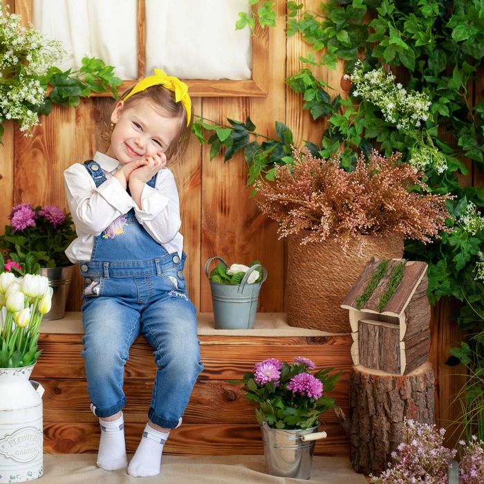 Casuta pentru pasari din lemn natural si muschi de copac 23x15x14 cm