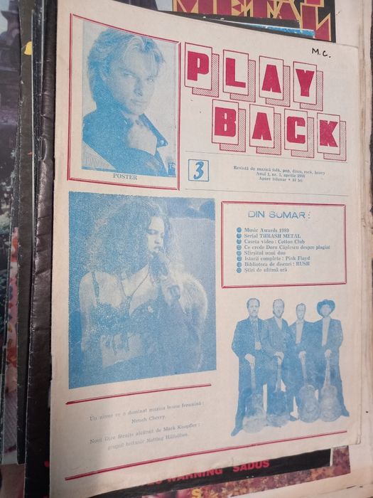 Reviste rock/ heavy anii  90