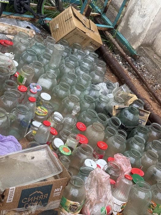 банка стеклянная