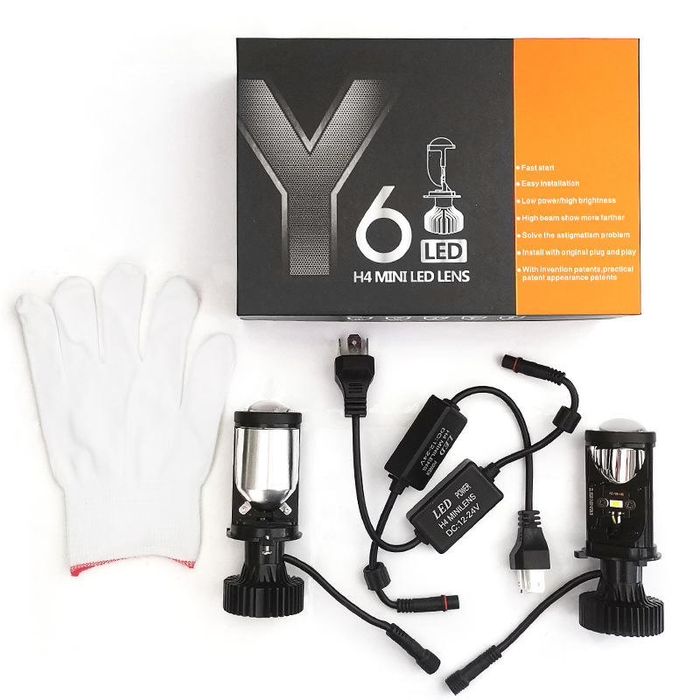 Y6 Led H4 zo’r model